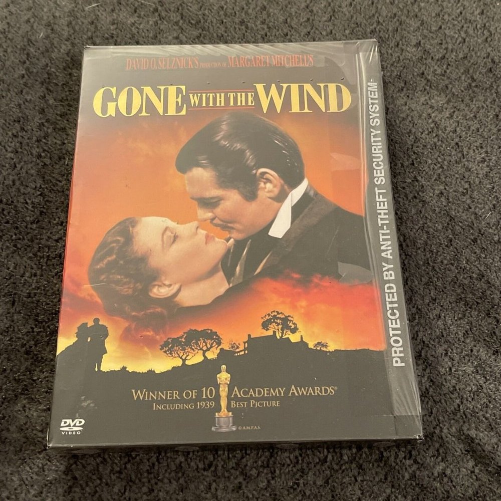 New Gone With The Wind Movie Sealed DVD BV4
